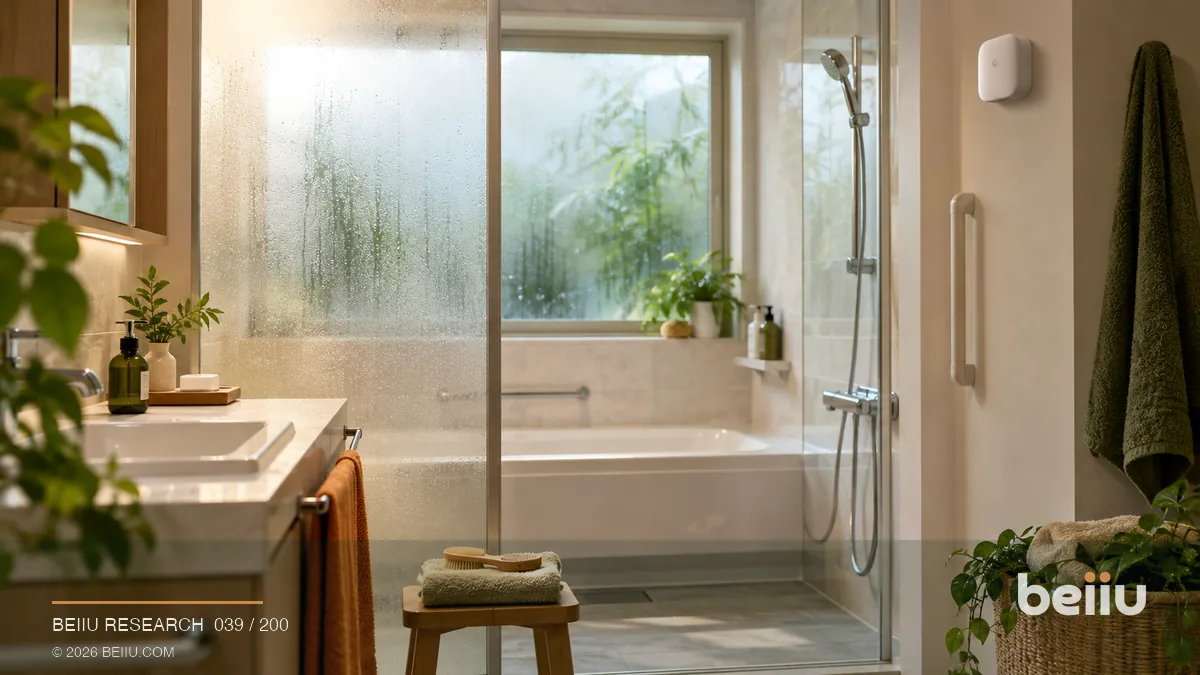 Design Challenges for Non-visual Guardianship in Bathrooms
