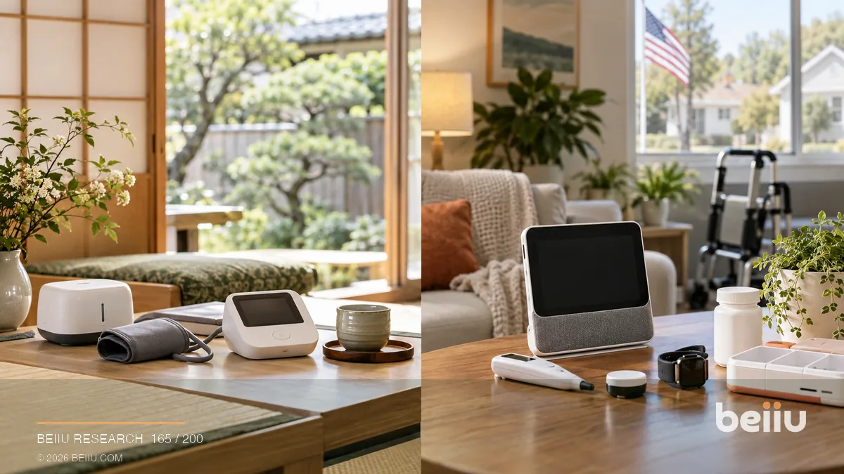 Commercial Differences in Home Health Technology Between Japan and the US